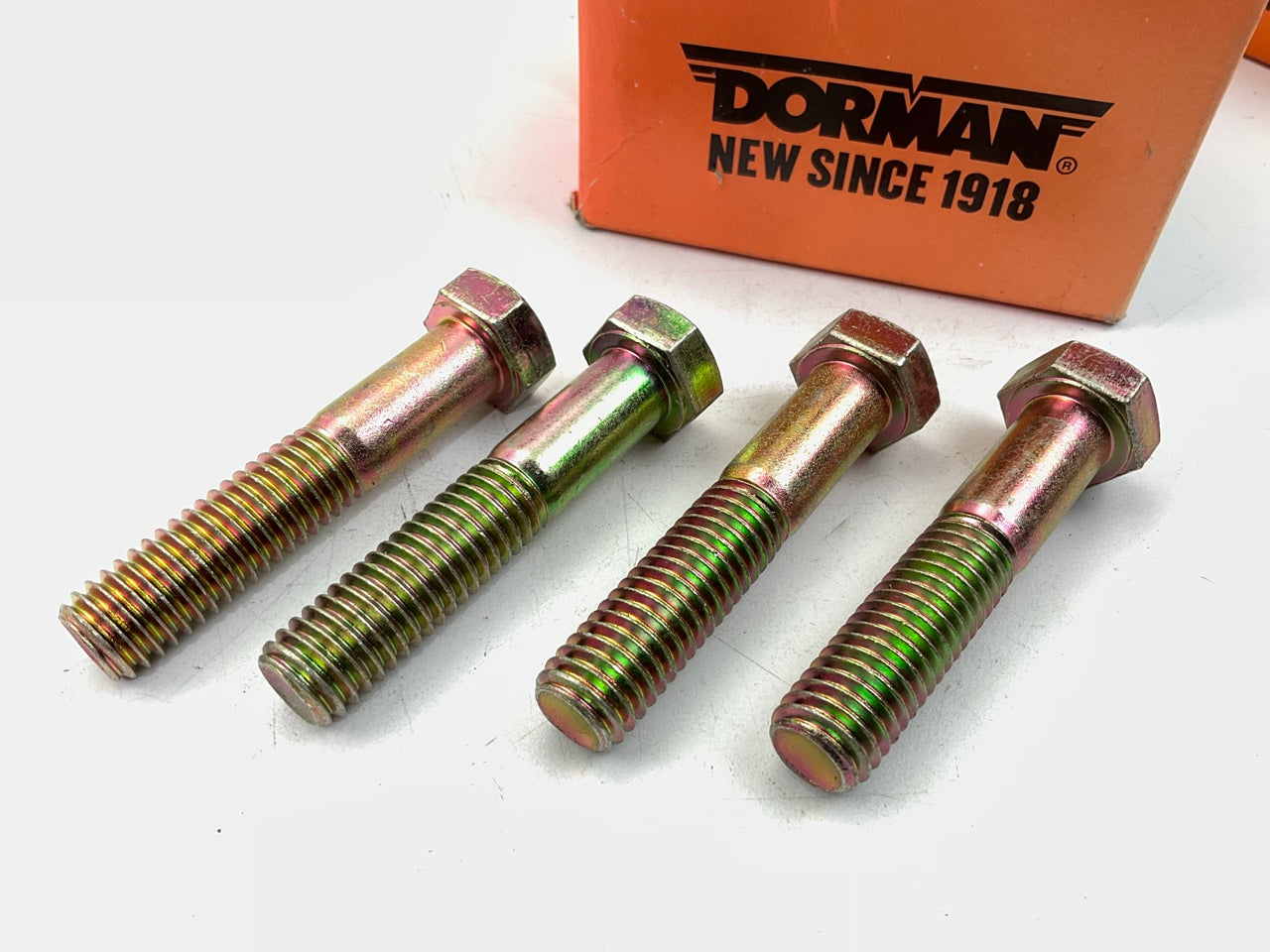 (4) Dorman 860425 Cap Screw - Hex Head - Grade 8 - 1/2-13 X 2-1/2 In.