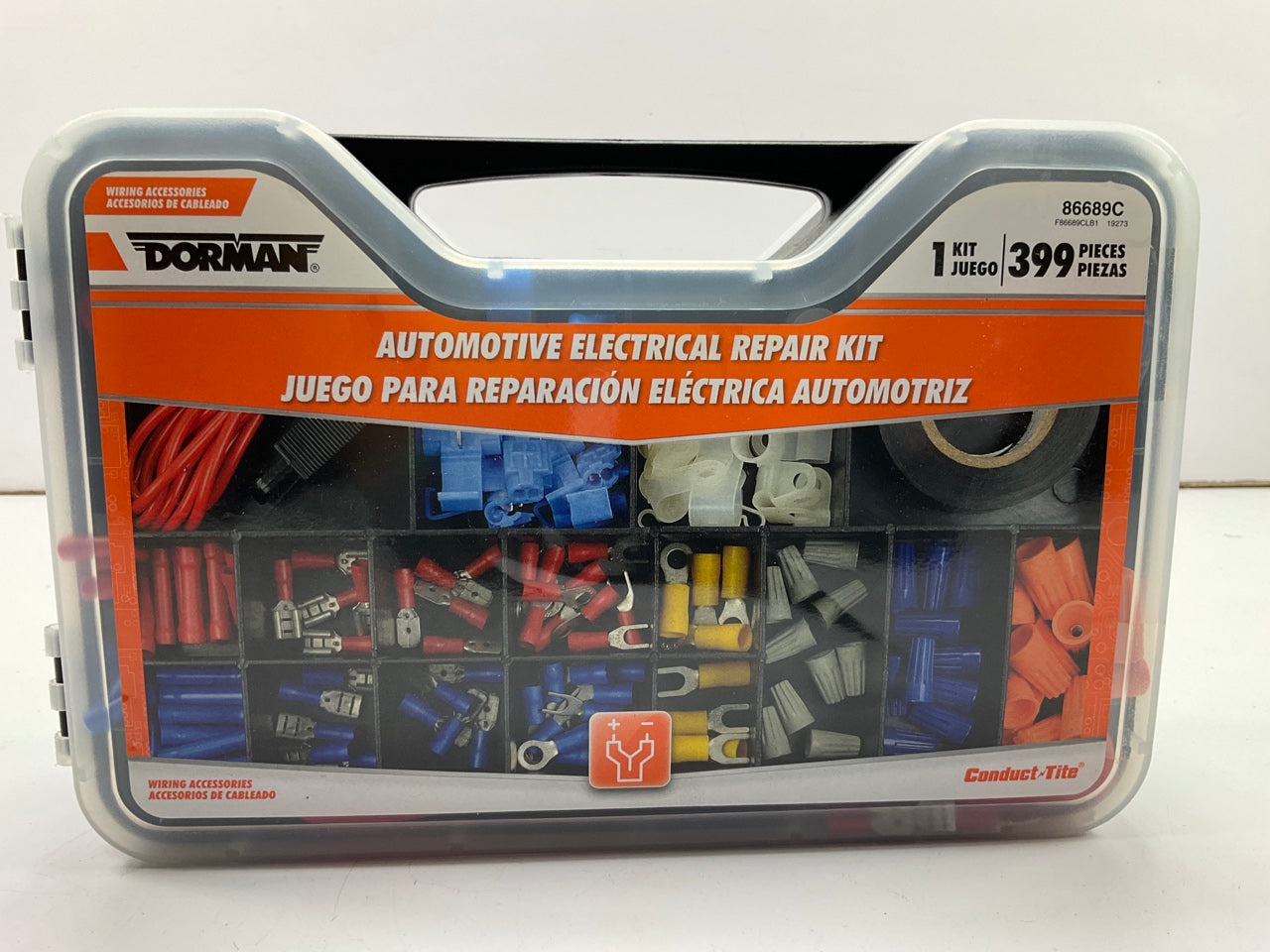 Dorman 86689C 399 Piece Automotive Electrical Connectors & Tools Repair Set Kit