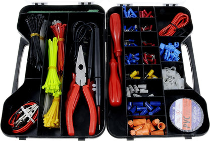 Dorman 86689C 399 Piece Automotive Electrical Connectors & Tools Repair Set Kit