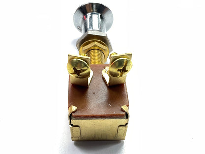 Dorman 86912 Brass Push / Pull Universal Switch - On / Off, 12V 15A