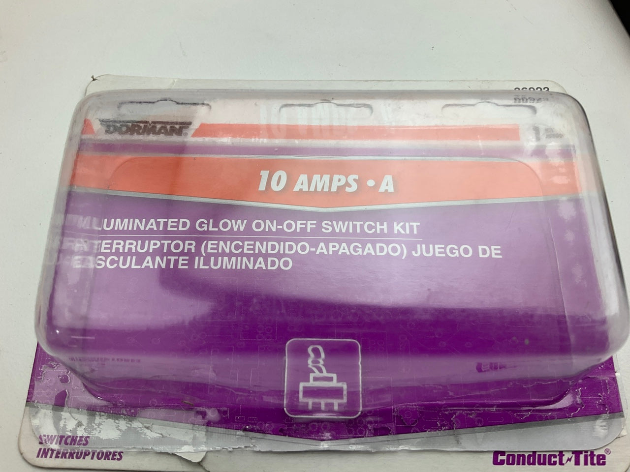 Dorman 86923 10 Amp Rocker Switches - Red, Blue, Amber & Green - Pack Of 4