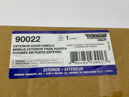 Dorman 90022 Front Left Outside Exterior Door Handle - 1993-2003 Ford Ranger
