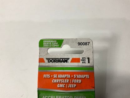 Dorman 90087 Carburetor Accelerator Pump Diaphragm - Holley 2 And 4 Barrel