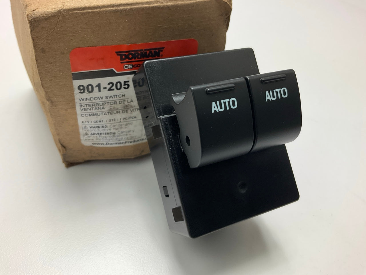 Dorman 901-205 Left Main Power Window Switch For 2005-2009 Ford Mustang
