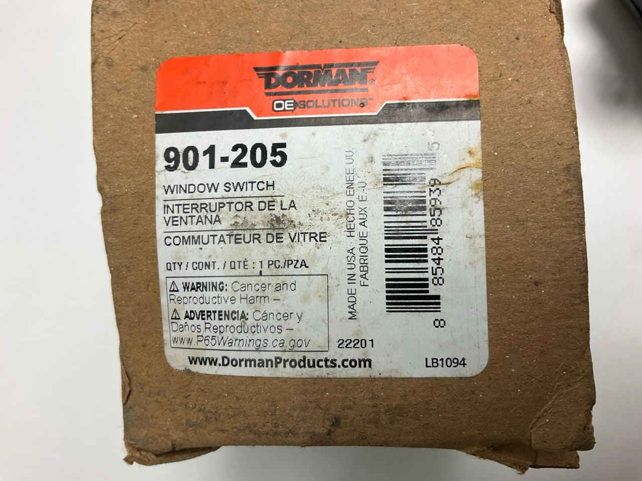 Dorman 901-205 Left Main Power Window Switch For 2005-2009 Ford Mustang