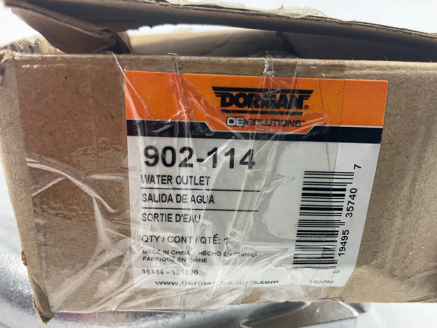 Dorman 902-114 Engine Coolant Thermostat Housing 05-09 Chevy 3.4L V6 OHV