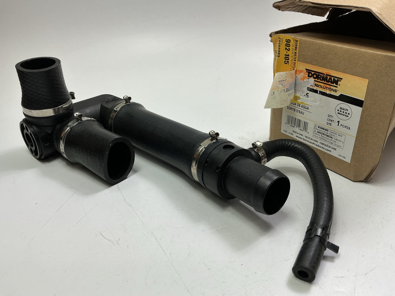 Dorman 902-205 Water Outlet Housing Tube Pipe - 2001-2002 Ford Taurus DURATEC