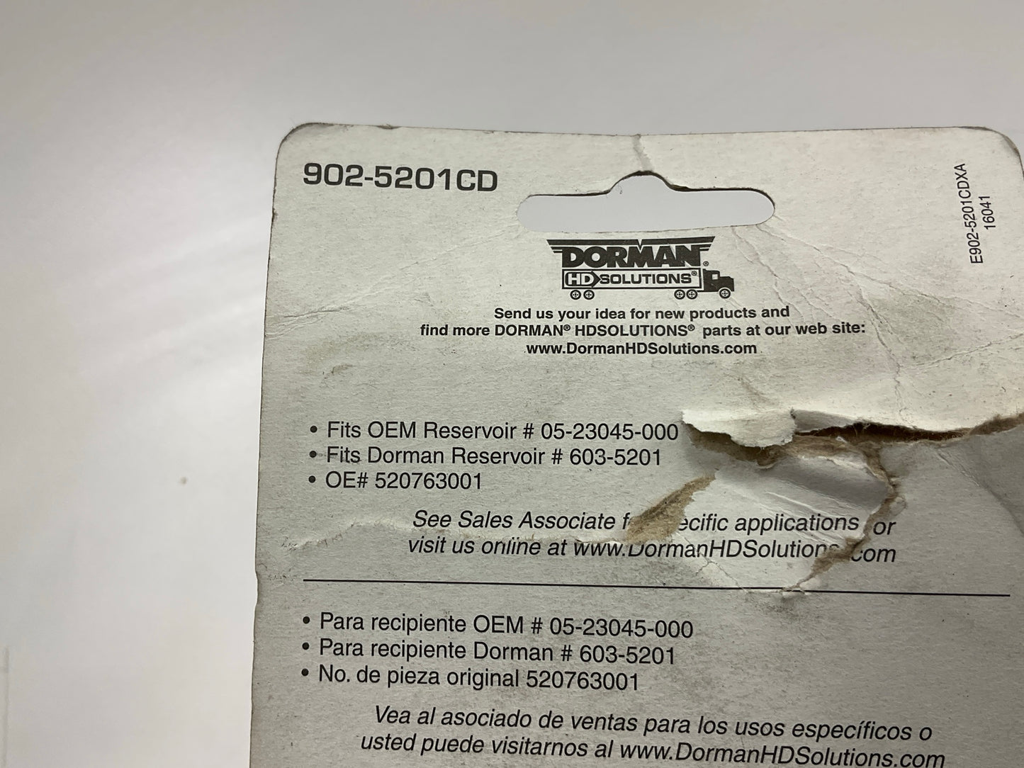 Dorman 902-5201CD Engine Coolant Reservoir Cap