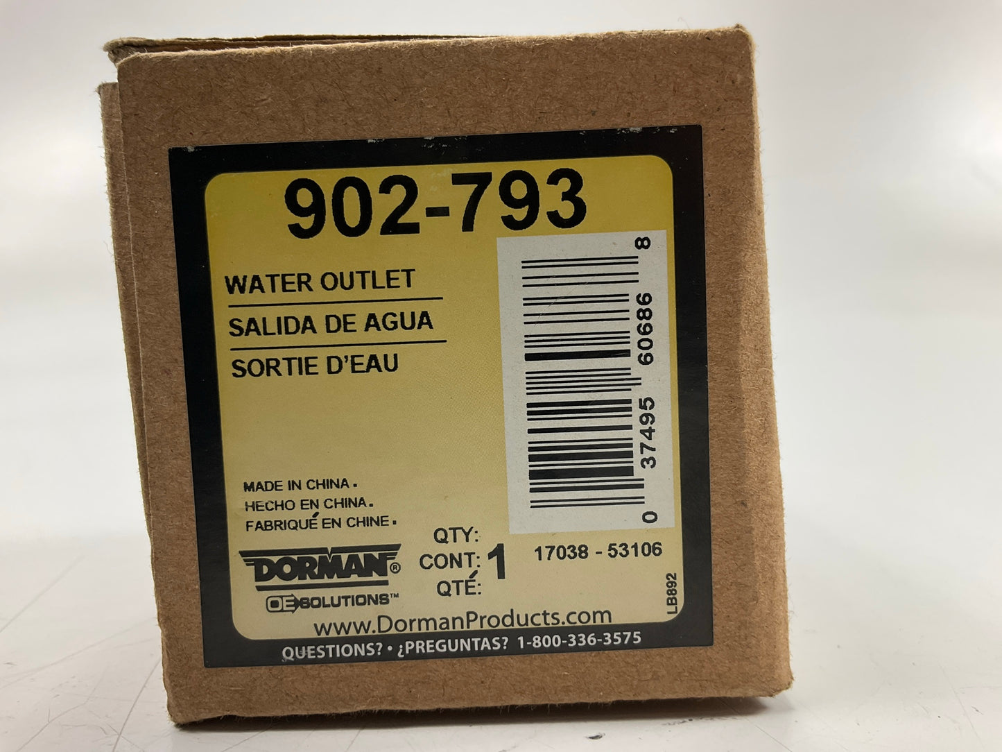 Dorman 902-793 Engine Coolant Hose Connector
