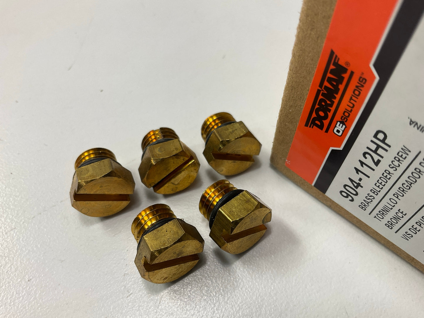 Dorman 904-112HP Diesel Fuel Filter Bleeder Screws, 5 / PACK