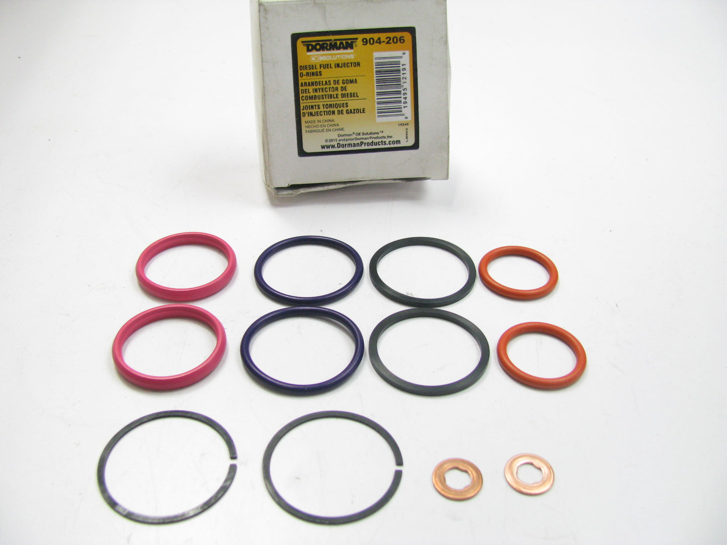Dorman 904-206 Fuel Injector O-Ring Seal Kit