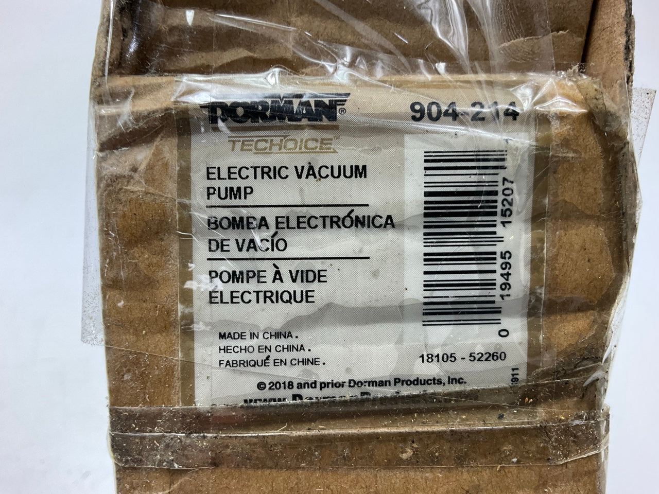 Missing 3 Rubber Grommets - Dorman 904-214 Electric Engine Vacuum Pump