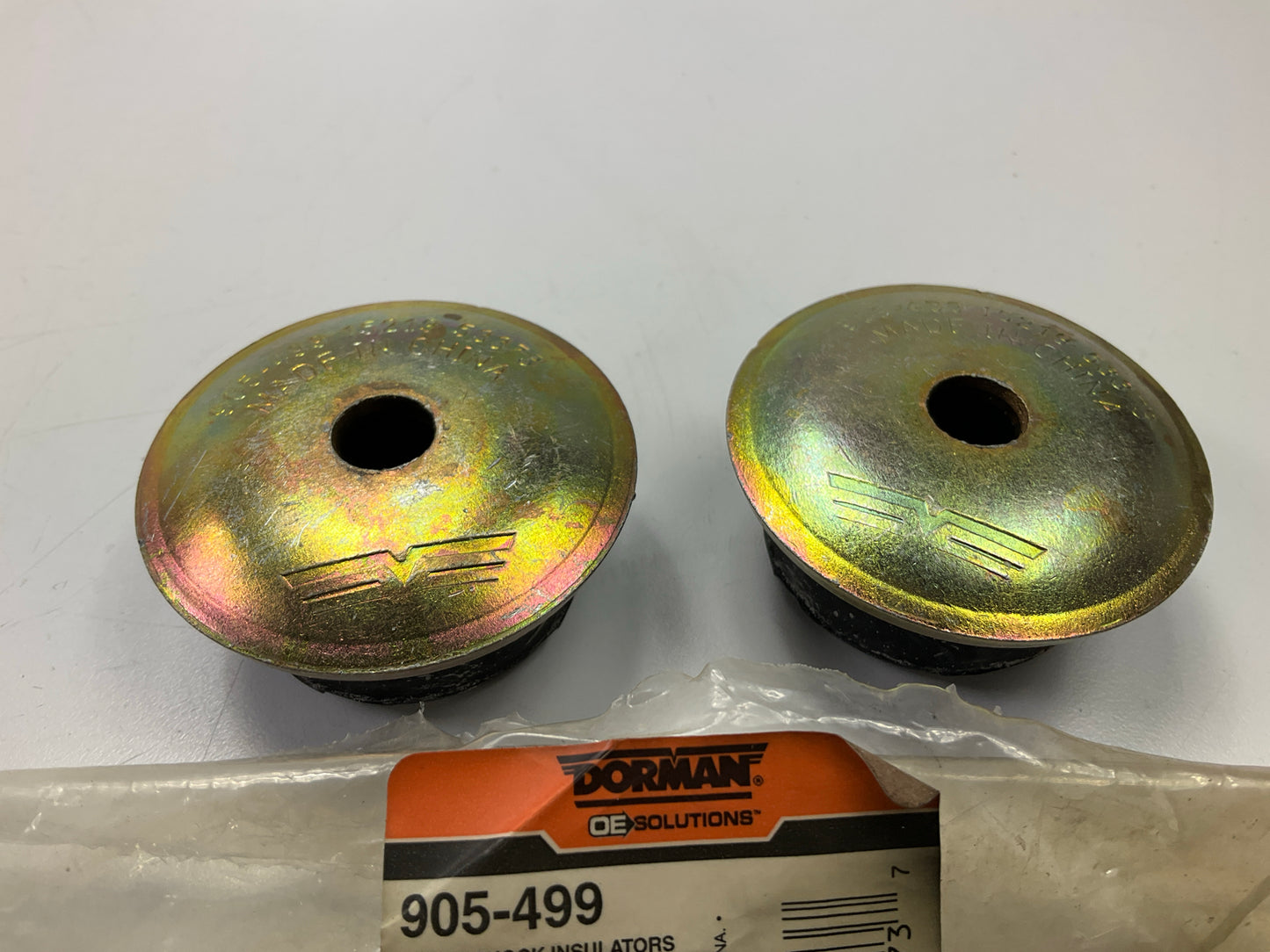 Dorman 905-499 Suspension Shock Absorber Mount Insulator, Front Upper Half PAIR