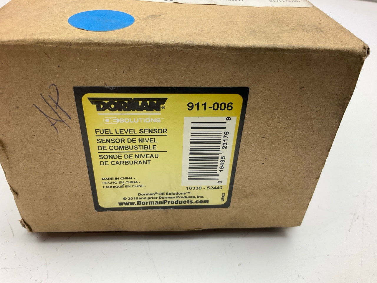 Missing One O-ring - Dorman 911-006 Fuel Level Sender Gas Gauge Sensor AS SHOWN