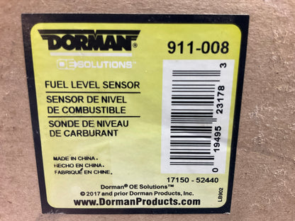 MISSING GASKET Dorman 911-008 Fuel Level Sender Sensor Unit Only