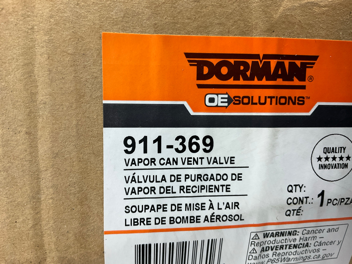 Dorman 911-369 Vapor Canister Vent Solenoid