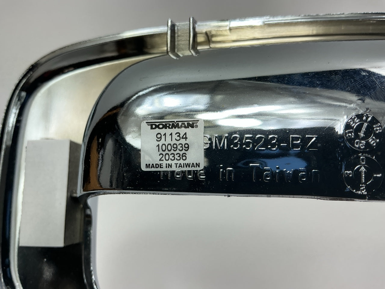 Dorman 91134 Tailgate Handle Bezel All Chrome