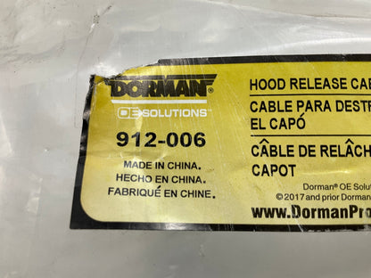 Dorman 912-006 Hood Latch Release Cable For 1997-2001 Jeep Cherokee