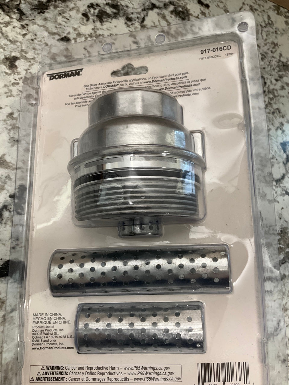 Dorman 917-016CD Engine Oil Filter Cover
