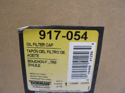 Dorman 917-054 Engine Oil Filter Cover Cap