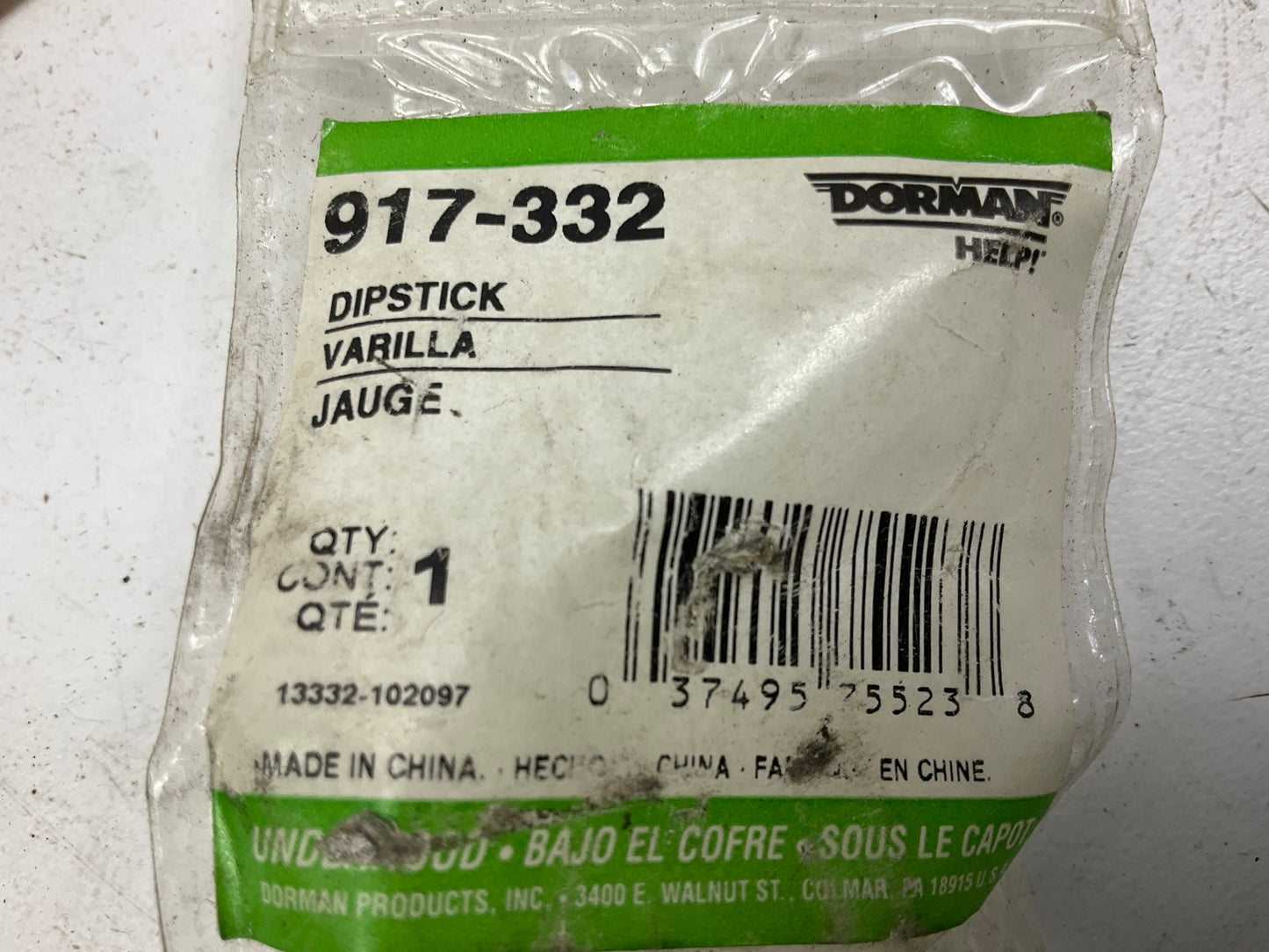 Dorman 917-332 Engine Oil Dipstick 2005-2006 Cirrus, Sebring, Sratus