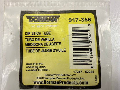 Dorman 917-356 Engine Oil Dipstick Tube - 2001-2006 Audi A4 1.8L TURBO