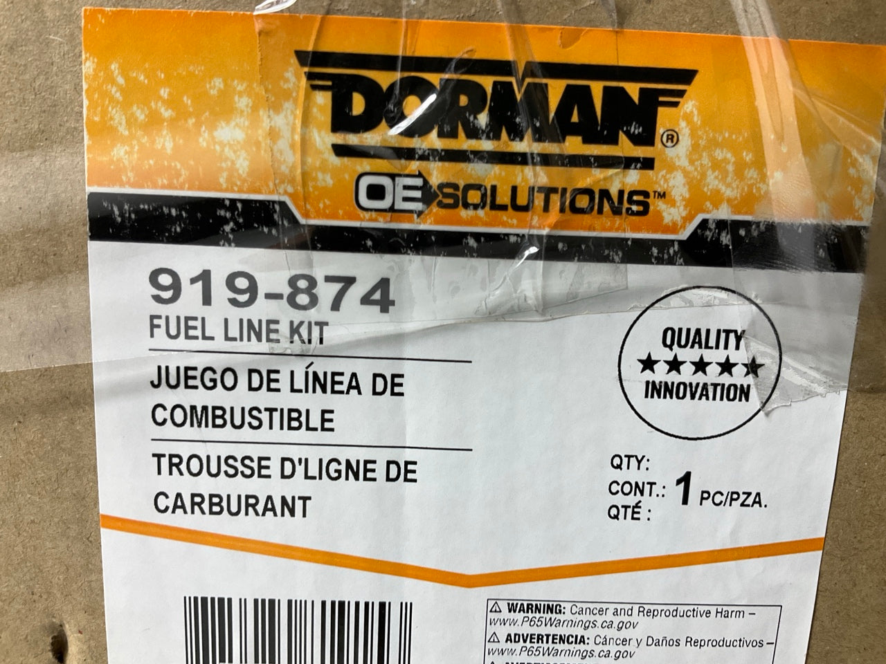 Dorman 919-874 Front Fuel Gas Line Kit - 2004-2010 Silverado Sierra 6.6L DURAMAX