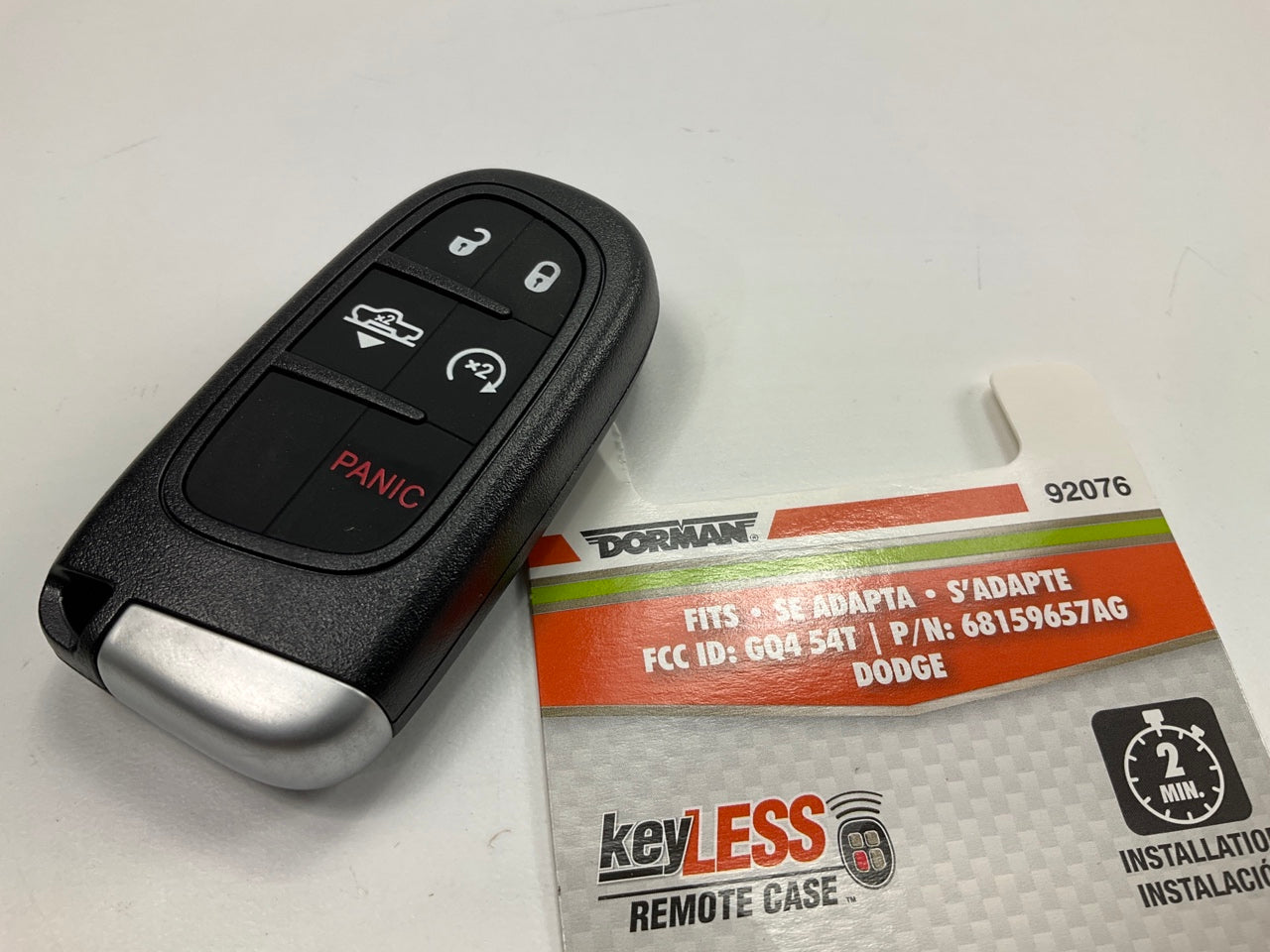 EMPTY SHELL ONLY -  Dorman 92076 Keyless Remote Transmitter Cover For 16-18 Ram
