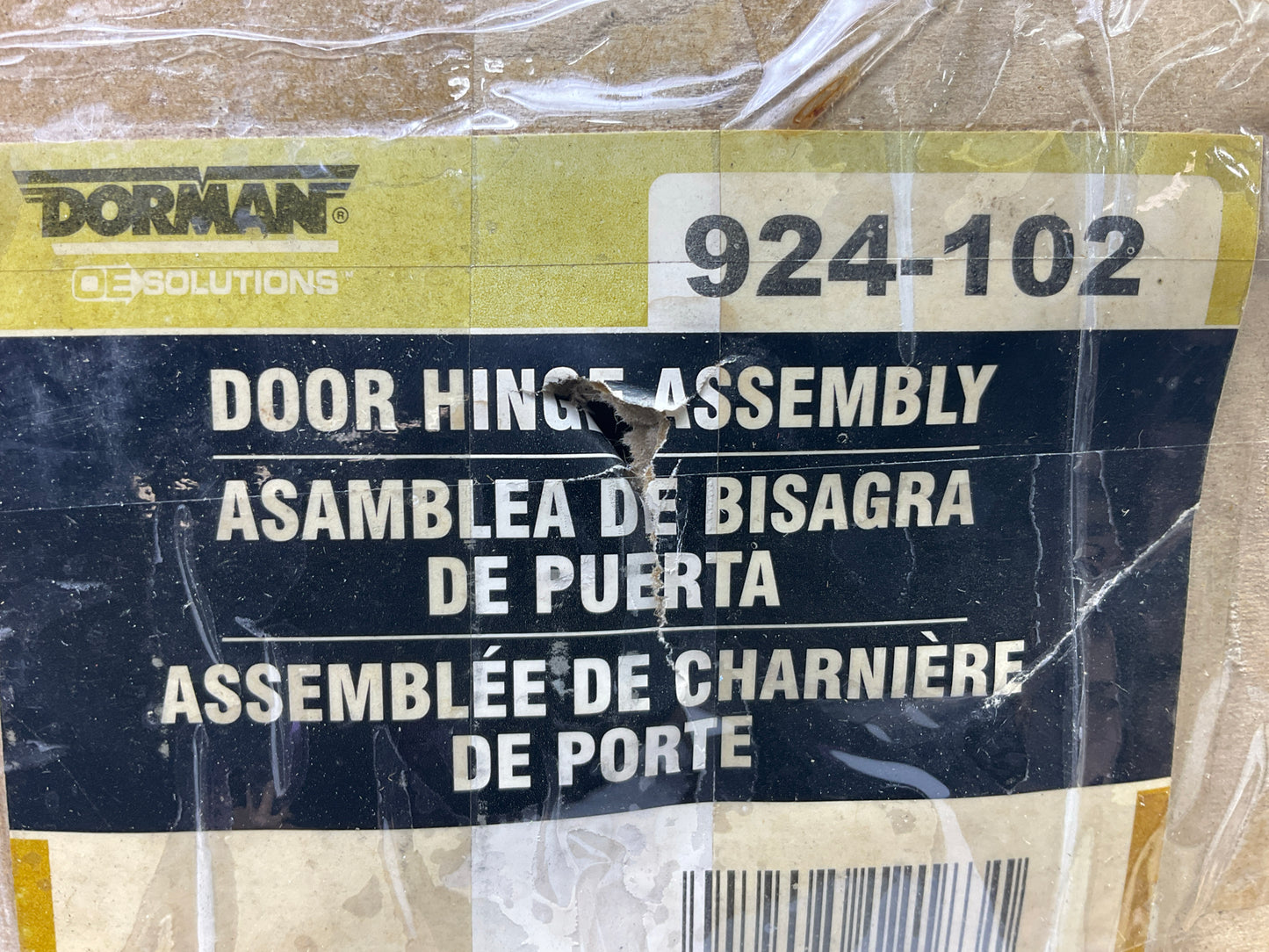 MISSING ONE BOLT Dorman 924-102 Front Left Upper Door Hinge