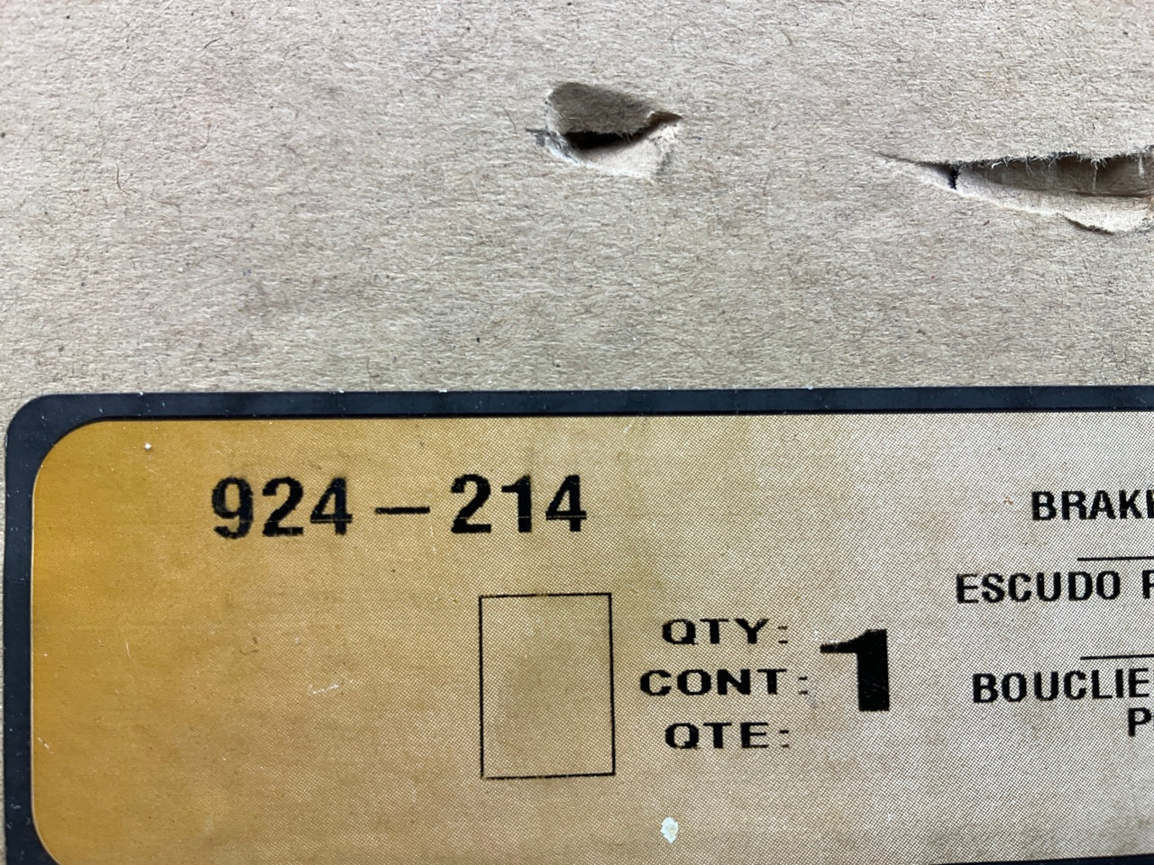 Dorman 924-214 Brake Backing Plate-Dust Shield