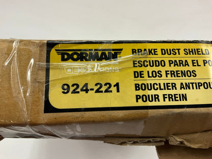MISSING LEVER BOOTS Dorman 924-221 Rear Brake Backing Plate-Dust Shield Set