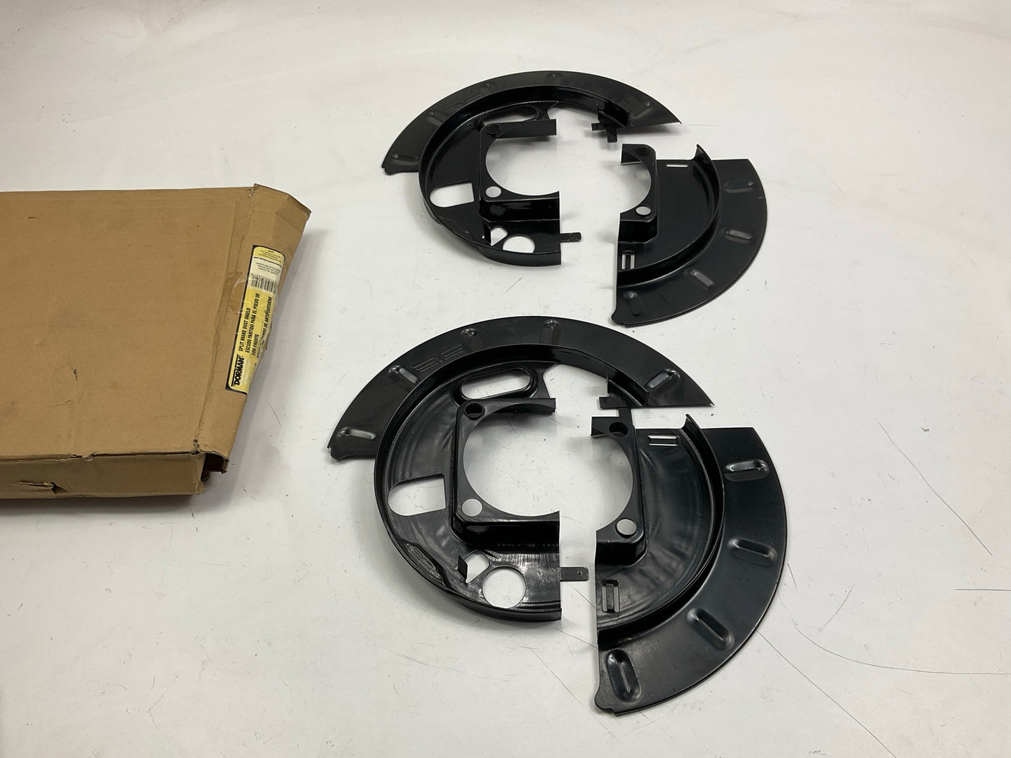 MISSING RUBBER GROMMETS Dorman 924-222 Brake Backing Plate Set
