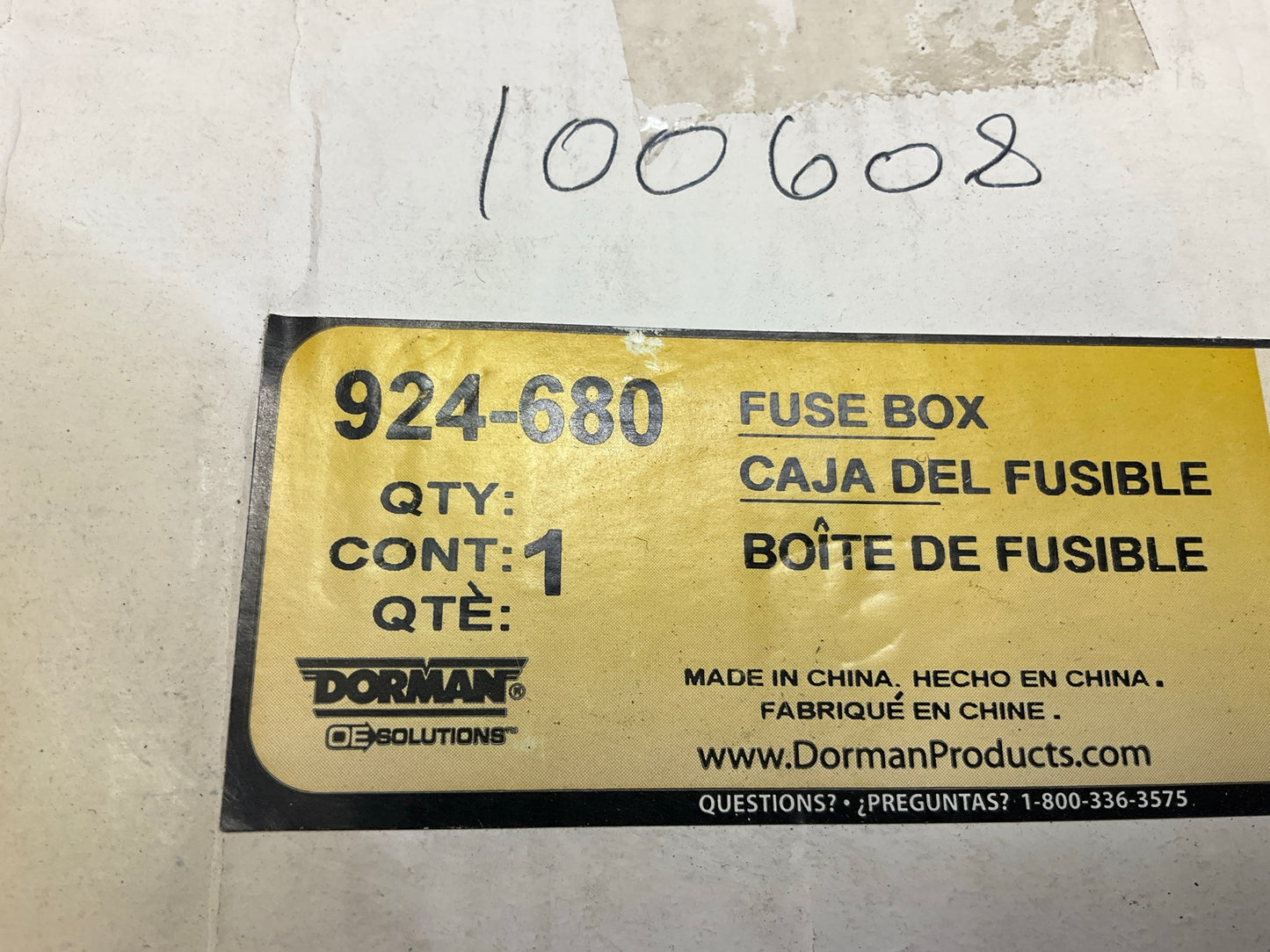 Dorman 924-680 High Voltage Power Fuse Box