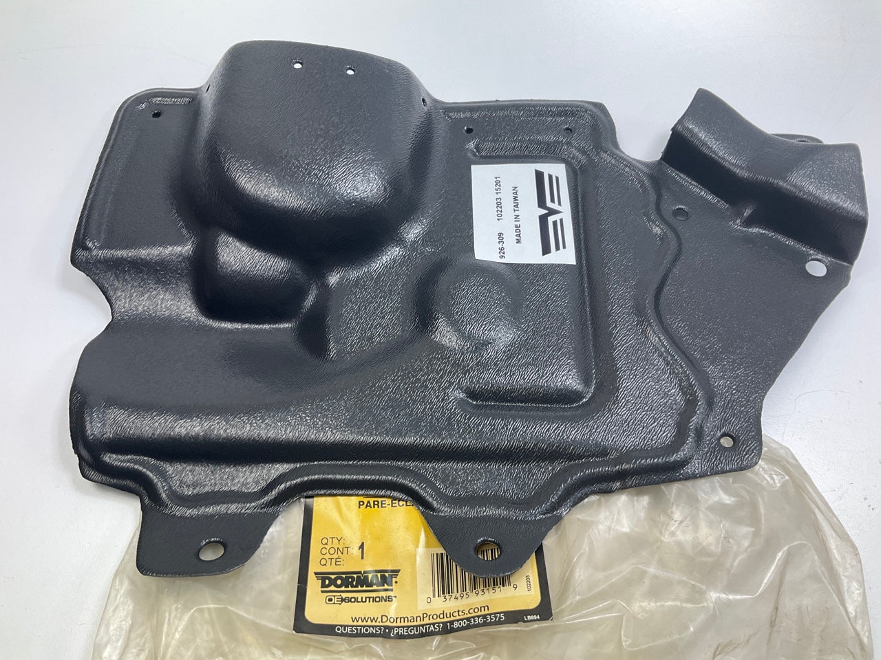 Dorman 926-309 Front Right Undercar Shield For 2007-2012 Nissan Sentra