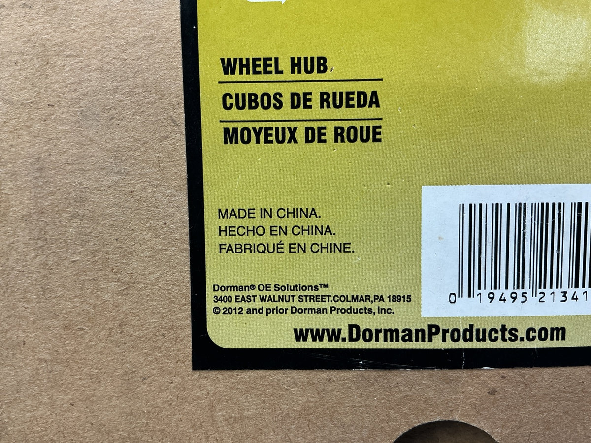 Dorman 930-700 Front Wheel Hub