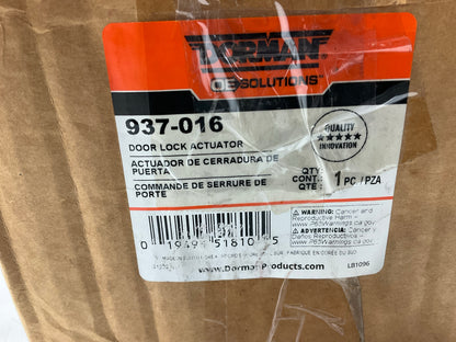 DAMAGED INSULATION - Dorman 937-016 Front Left Door Lock Actuator Motor