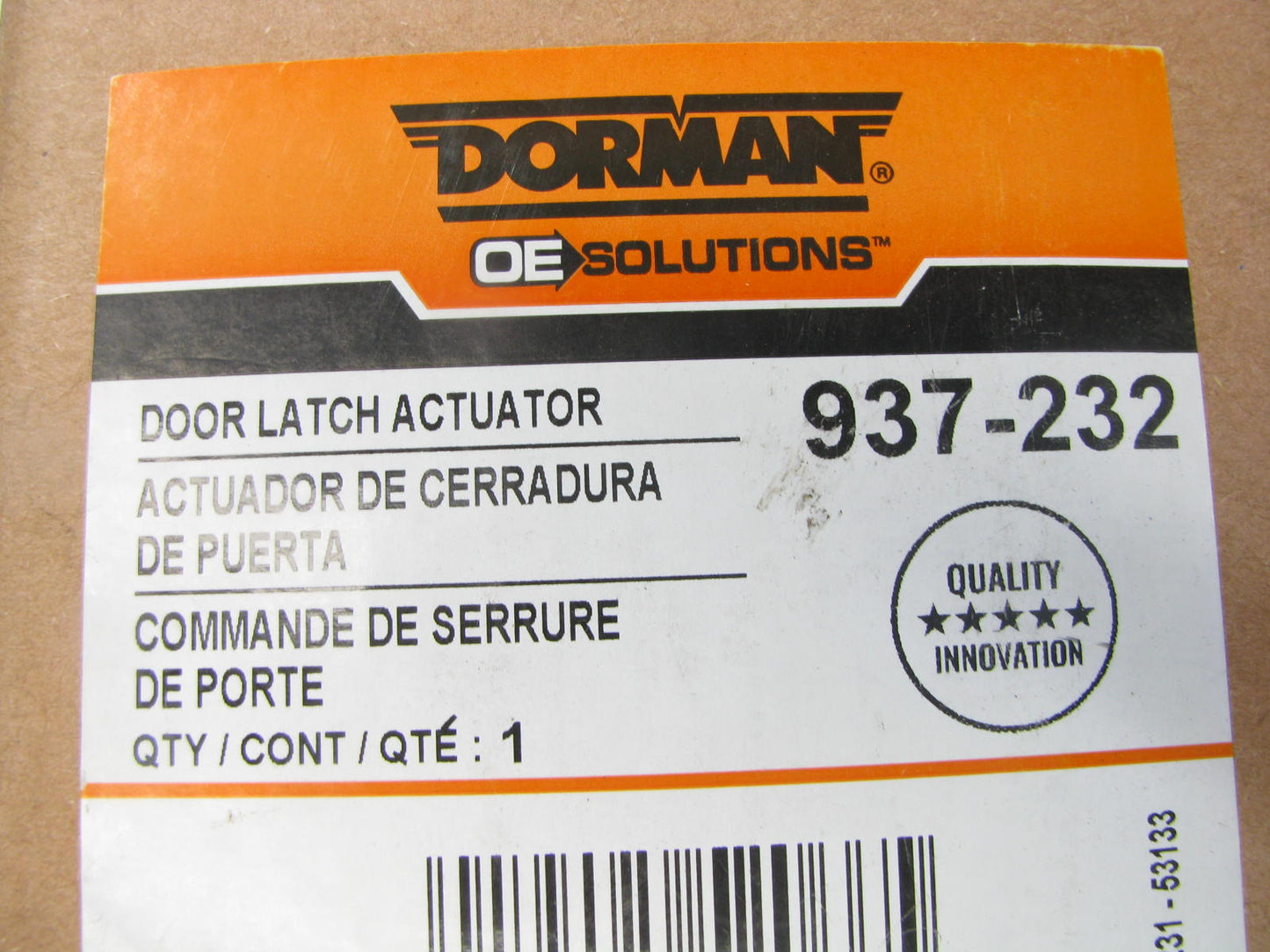 Dorman 937-232 Door Lock Actuator Motor - Front Left