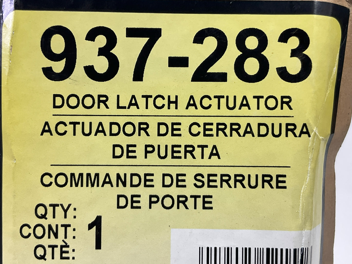 Dorman 937-283 Rear Right Door Lock Actuator 07-13 Tiida, 07-12 Versa 1.8L DOHC