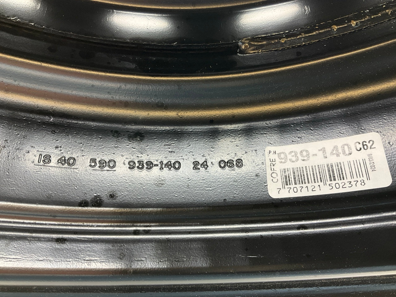 Dorman 939-140 Steel Wheel  For 2006-2012 Ford Fusion, 2007-2012 Lincoln MKZ