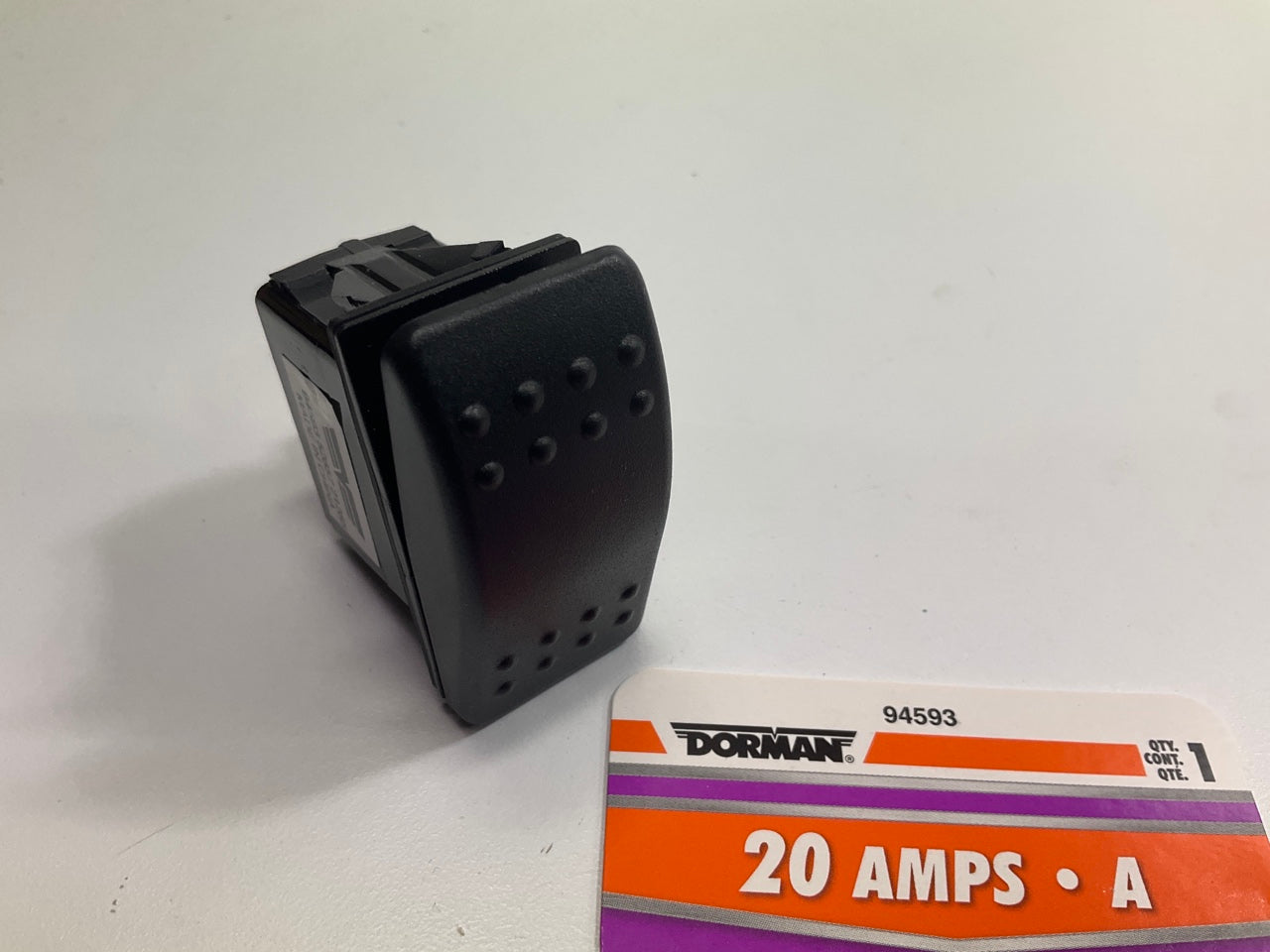 Dorman 94593 12V Weatherproof Universal Rocker Switch, 20 Amp