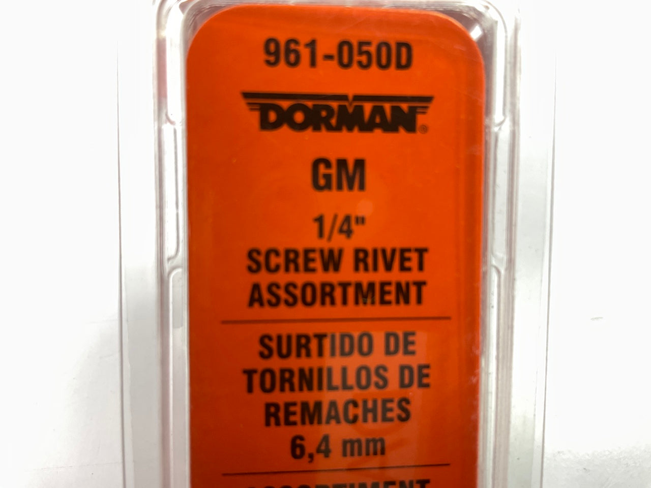 Dorman 961-050D 1/4'' Screw Rivet Assortment