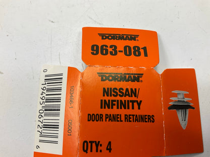 (4) Dorman 963-081 Door Interior Trim Panel Retainer Clips