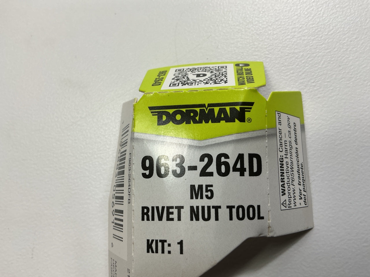 Dorman 963-264D Rivet Nut Tool Metric - M5