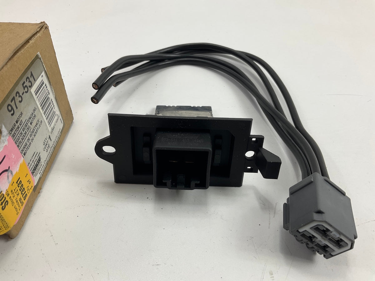 MISSING BUTT CONNECTOR Dorman 973-531 A/C Blower Motor Resistor Kit 08-11 Focus
