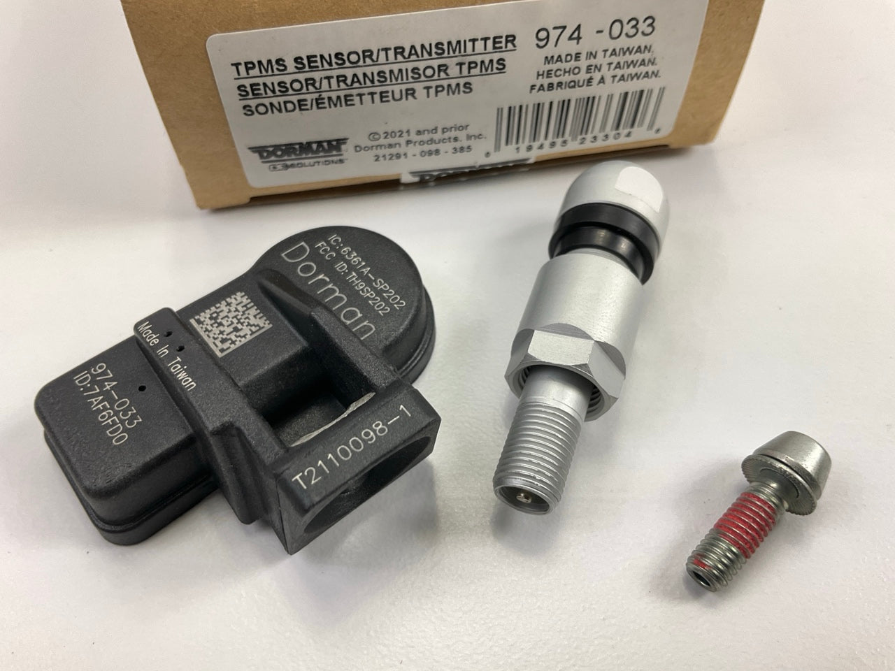 Dorman 974-033 Tire Pressure Monitoring System (TPMS) Sensor