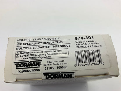 Dorman 974-301 TPMS Tire Pressure Monitor Sensor