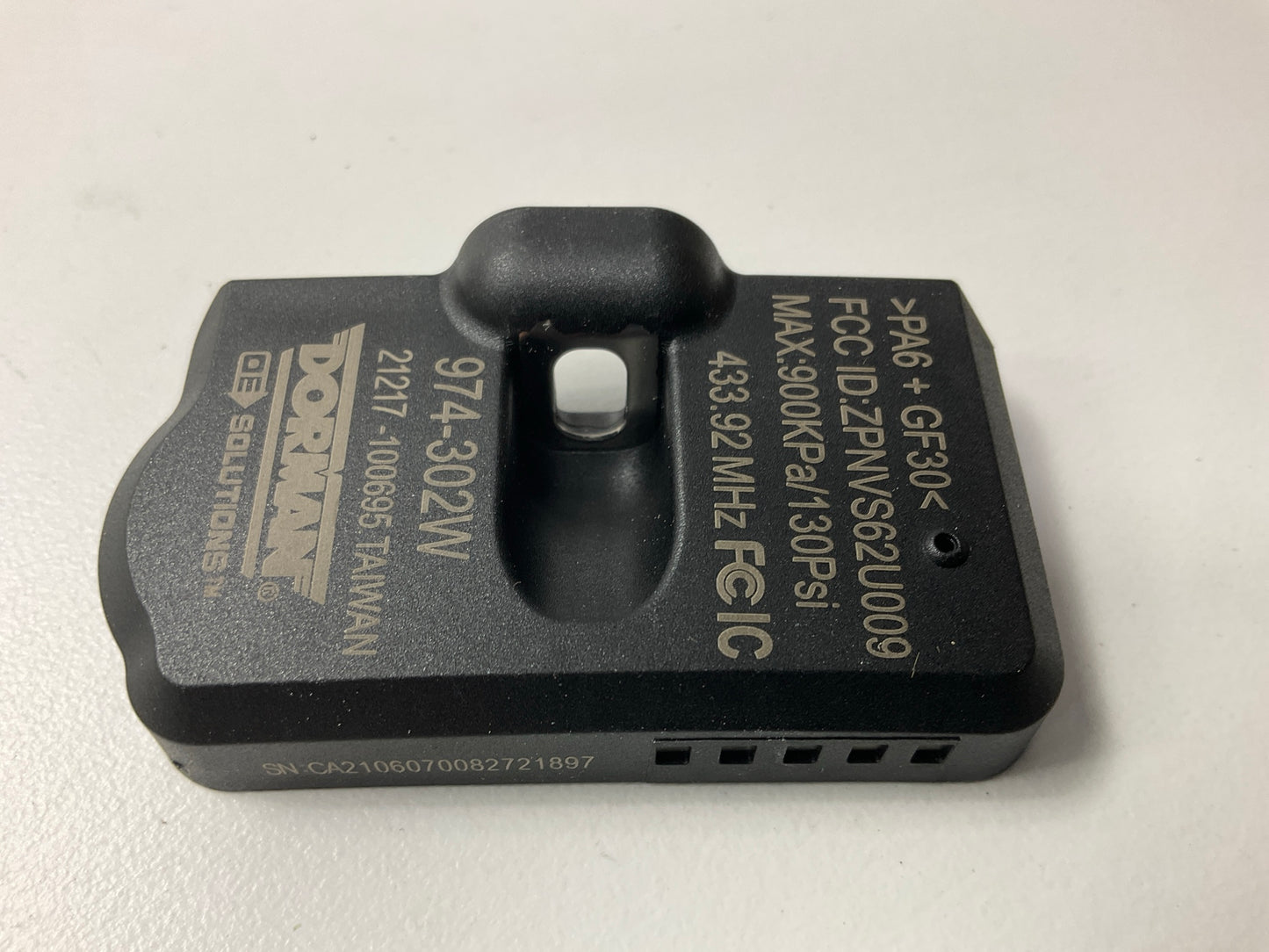 Dorman 974-302 TPMS Tire Pressure Monitor Sensor