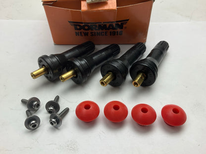 (4) Dorman 974-900 TPMS Tire Pressure Monitor Sensor Valve Stem Kits