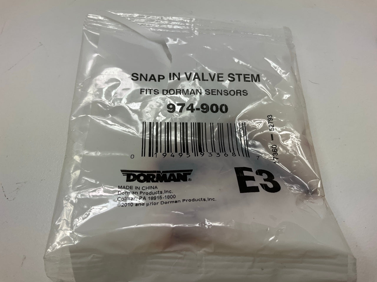 Dorman 974-900 TPMS Tire Pressure Monitor Sensor Valve Kit
