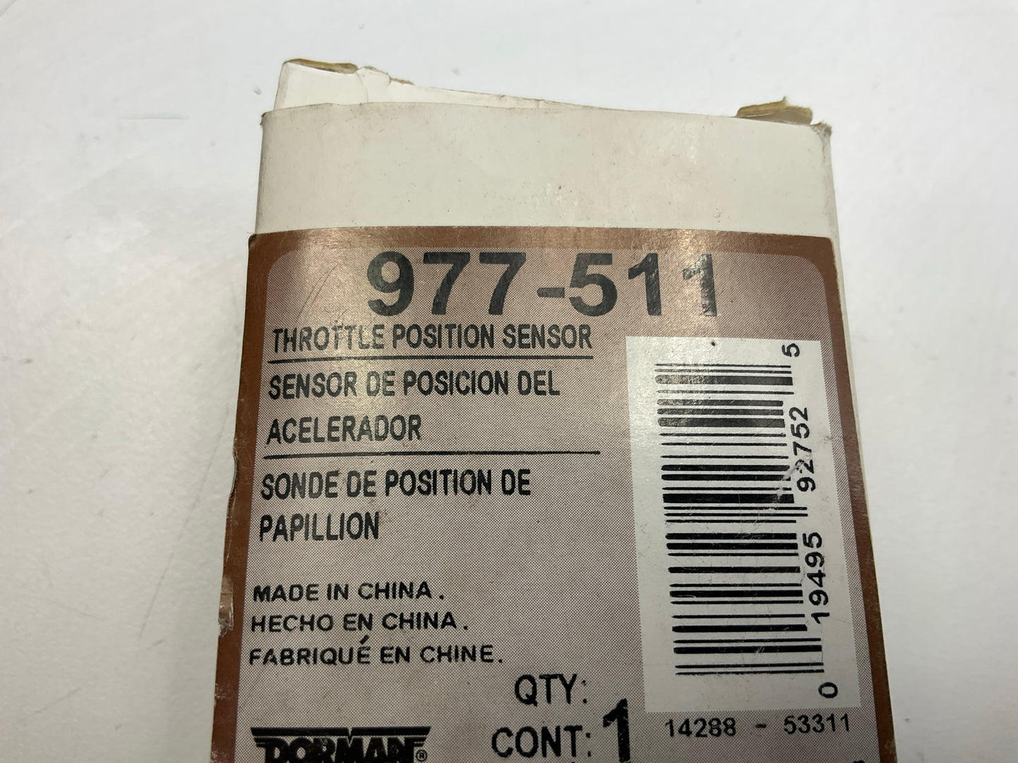 Dorman 977-511 TPS Throttle Position Sensor